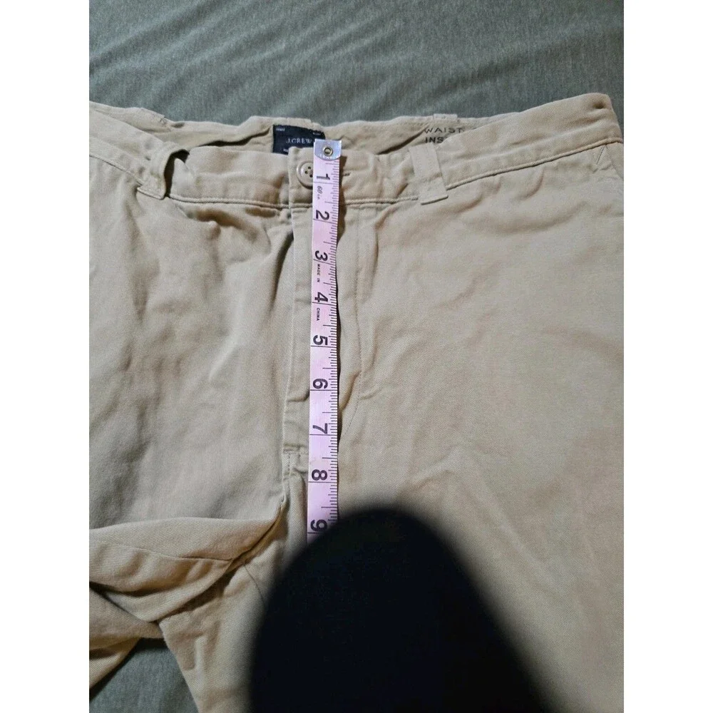 J Crew Shorts Mens 33 Khaki Classic Fit 9in  Inseam Chino Basic